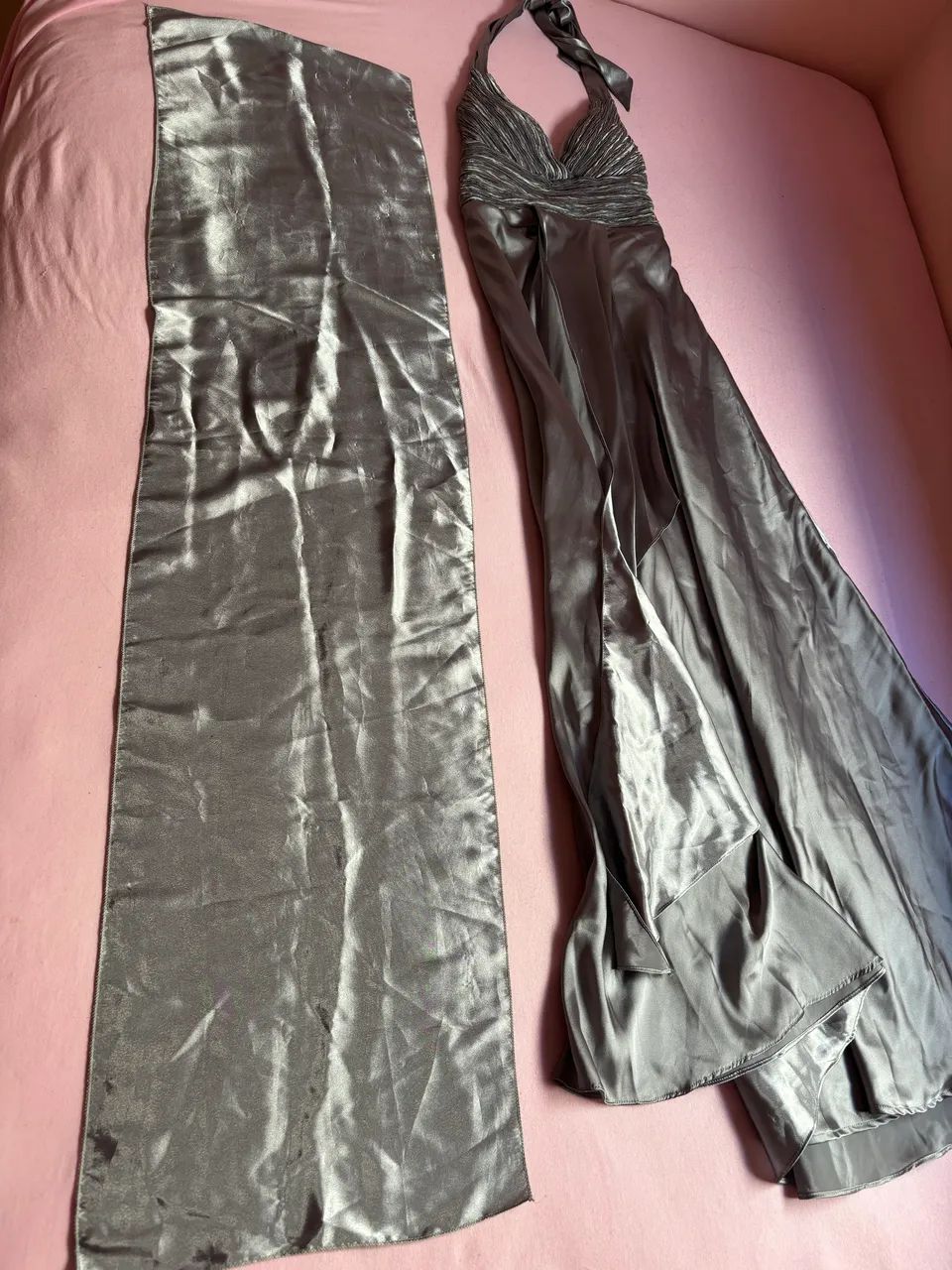 Vestido Social Prata - Foto 3