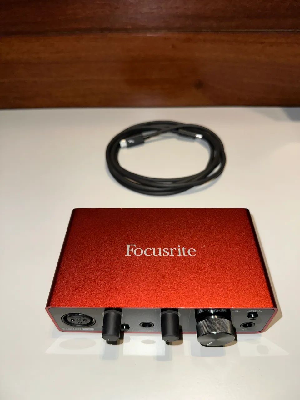 Focusrite Scarlett Solo 3ª Geração (USB-C) - Estado de Novo - Foto 4