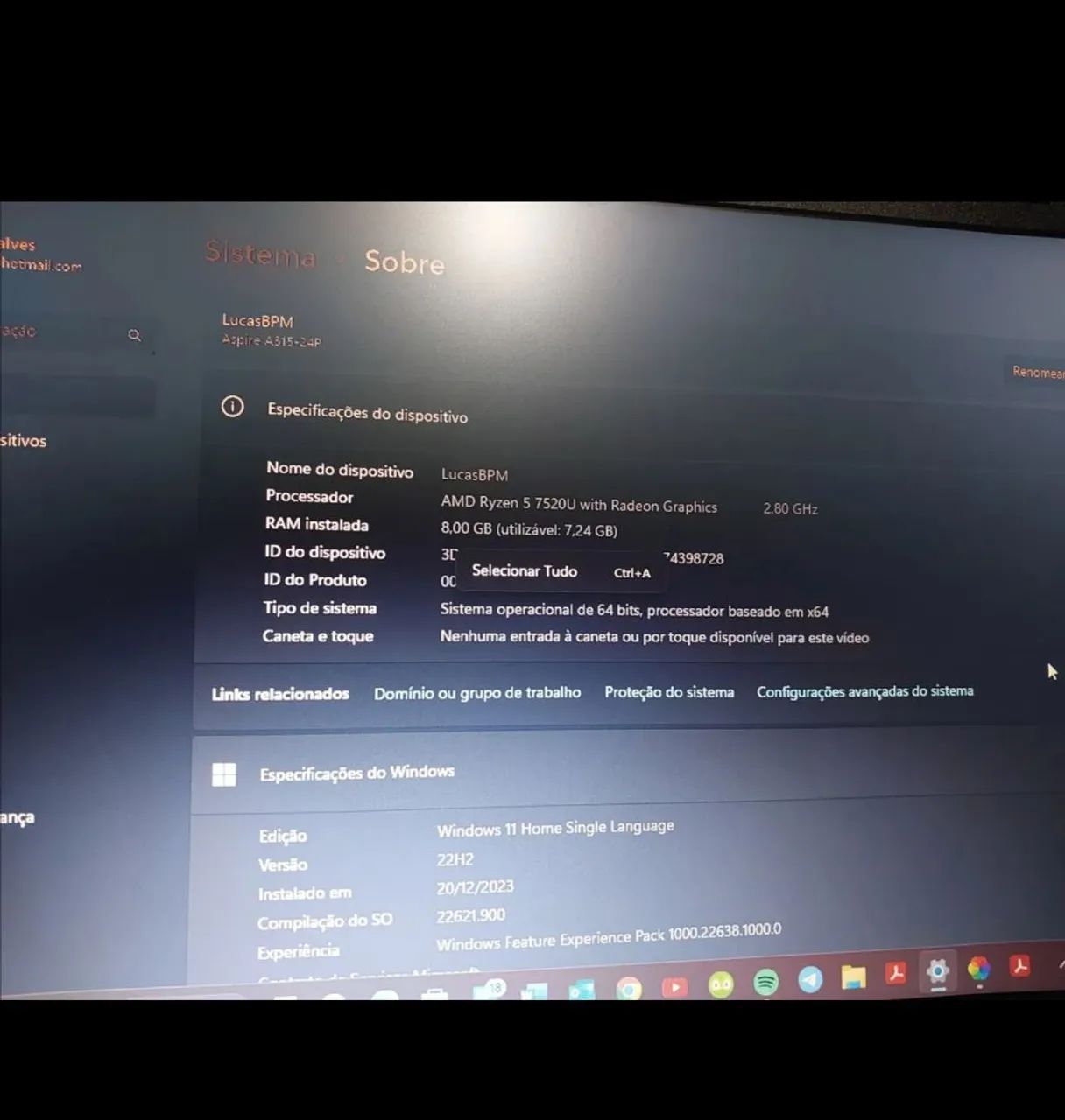 Notebook Acer Ryzen 5 - Foto 4