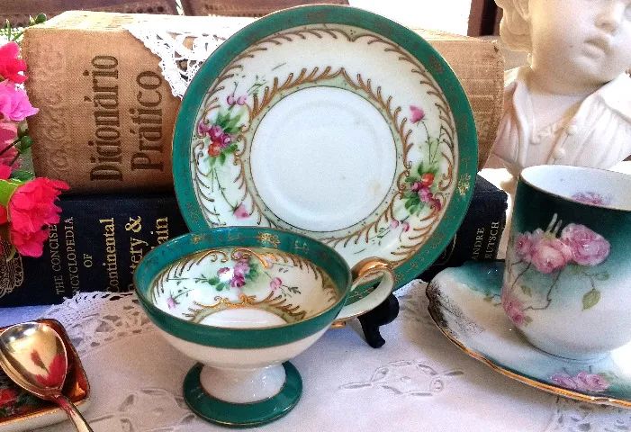 LOTE DE 300 PEÇAS DE PORCELANAS ANTIGAS - Foto 4