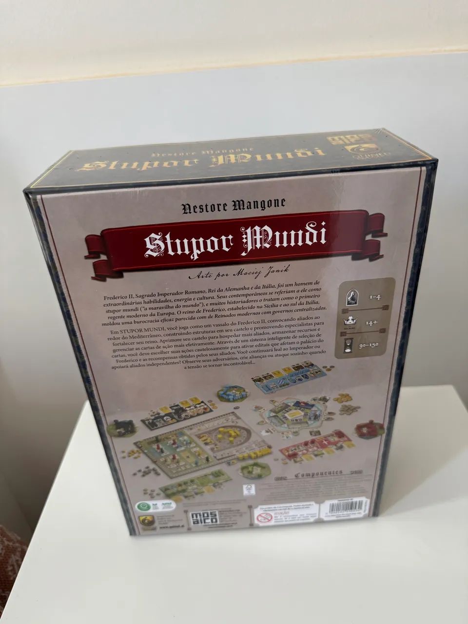 Stupor Mundi Boardgame Lacrado - Foto 5