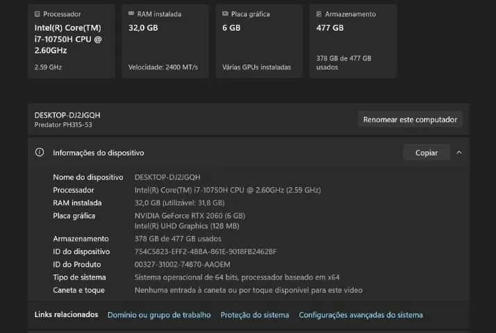 Notebook Acer Predator - Foto 2