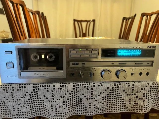  TAPE DECK  POLYVOX CP 950 EXCELENTE ESTADO FUNCIONANDO PERFEITAMENTE - Foto 2