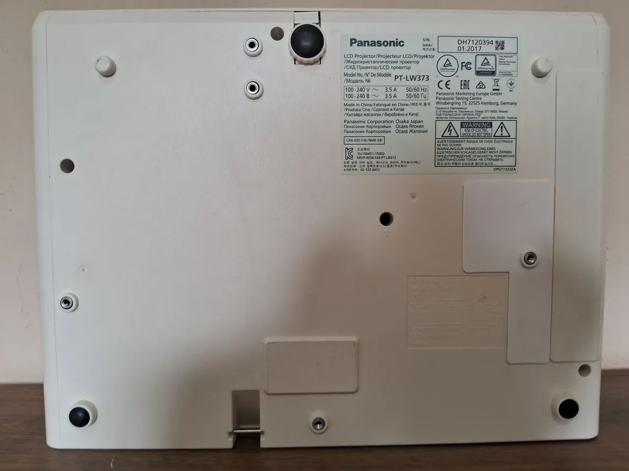 Projetor   Panasonic   LW373  (wxga) - Foto 5