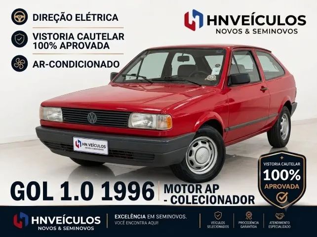 Volkswagen Gol Geração I 1000 2P 1996