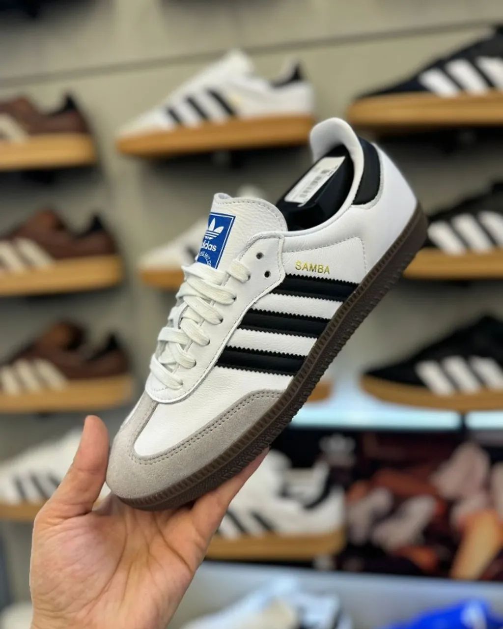 Adidas samba branco