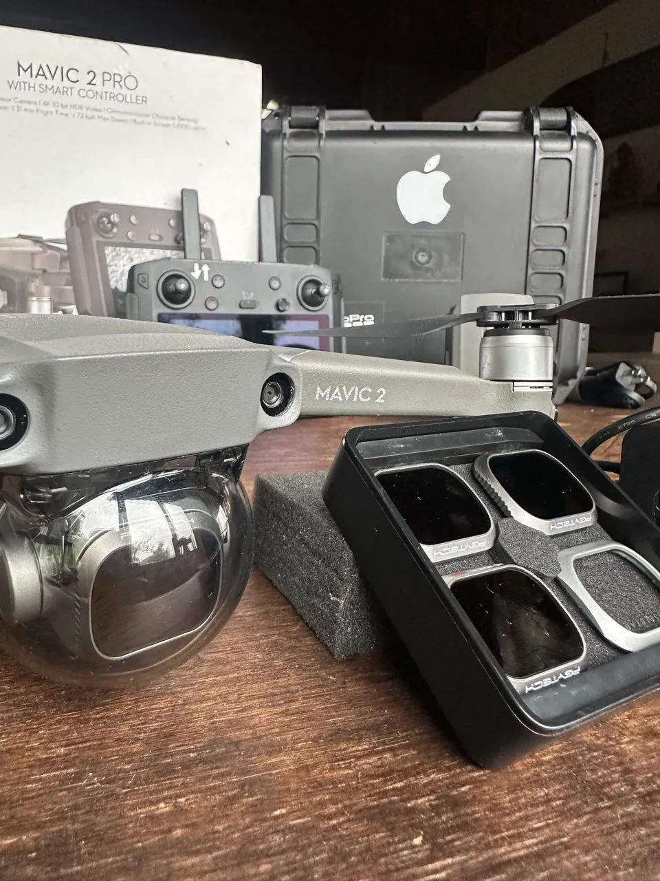 Vendo Drone DJY Mavic pro 2 poucos voôs estado de Zero - Foto 3