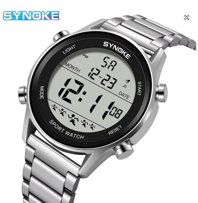Relógio de pulso led digital Synoke masculino