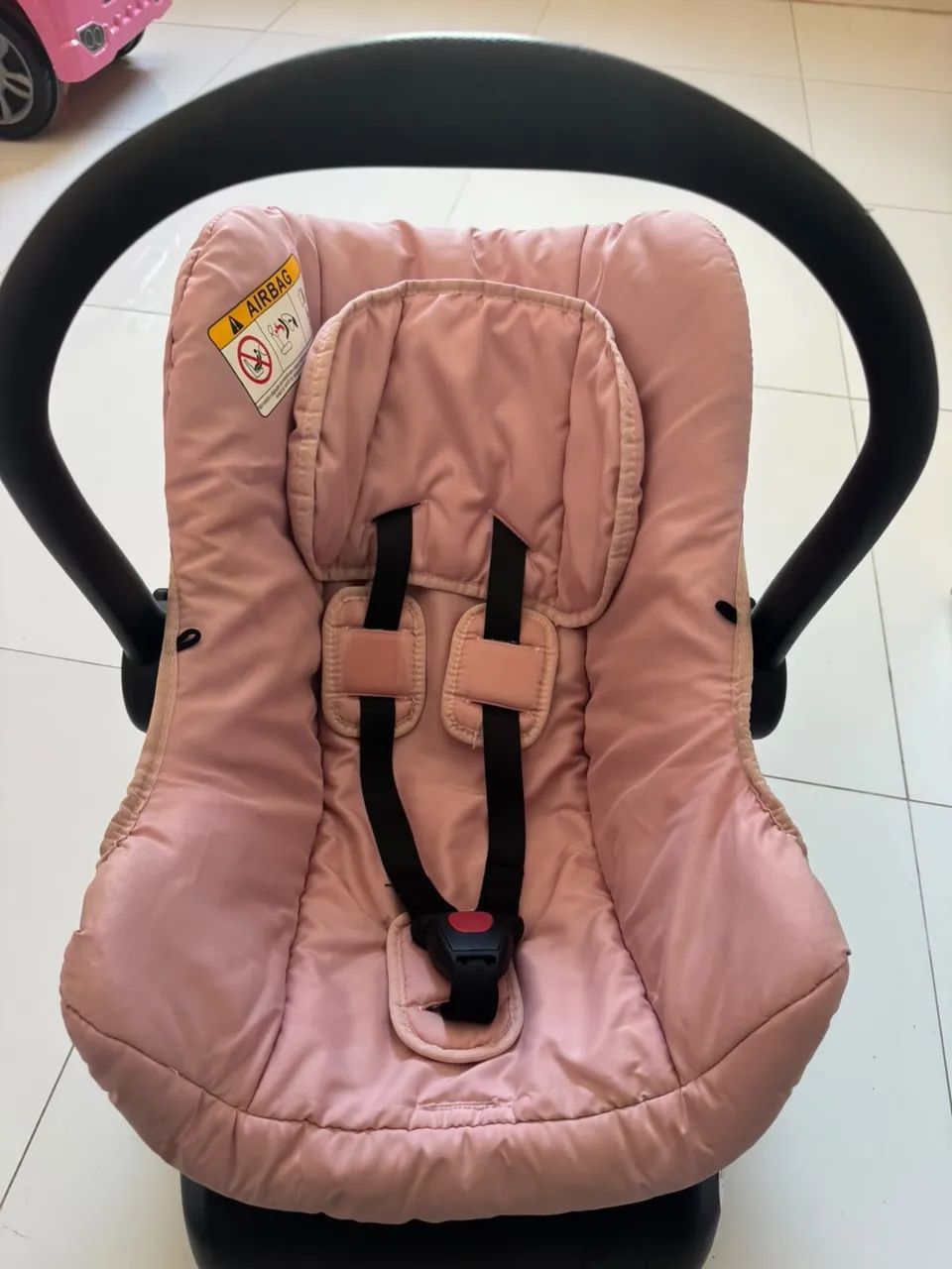 Bebê Conforto Galserano com base - SEMI NOVO - Foto 5