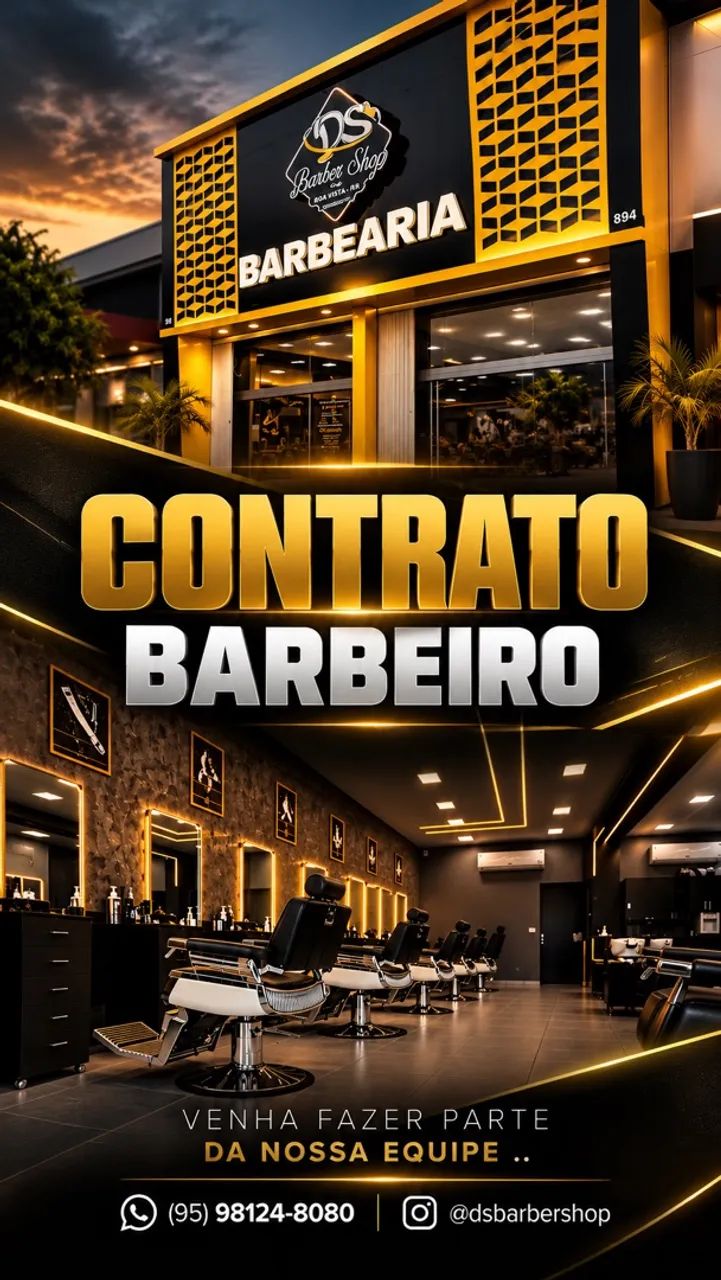 Vaga para barbeiro 
