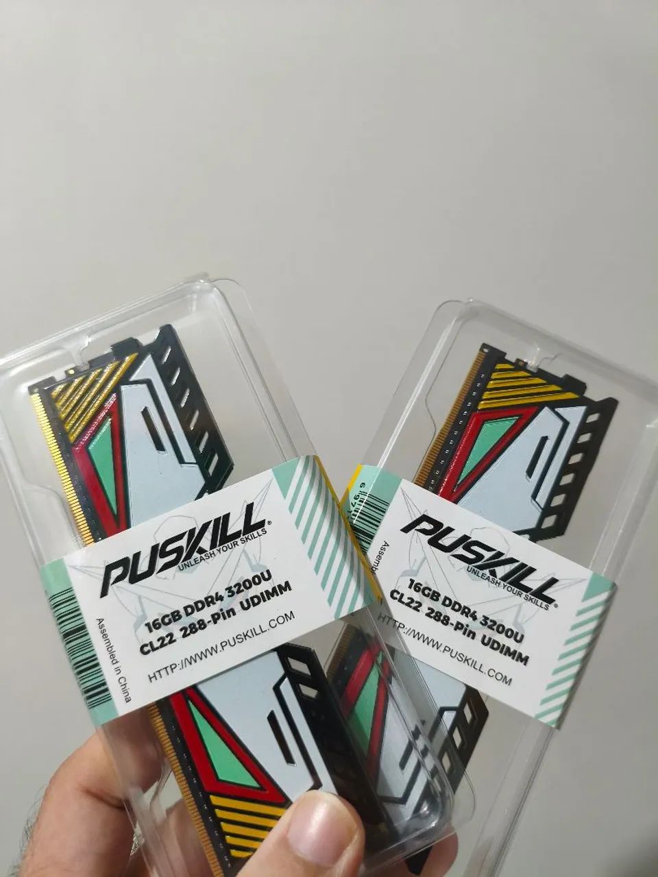 Memoria RAM 32GB (2x16gb) DDR4- 3200MHz - NOVO - LACRADA - Puskill