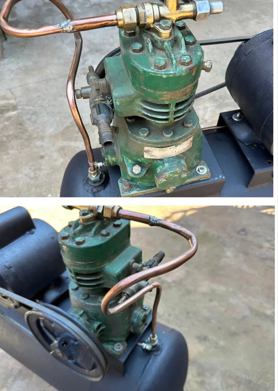 Cabeçote Compressor De Ar Bitzer Antigo - Usado E Funcionando - Foto 3