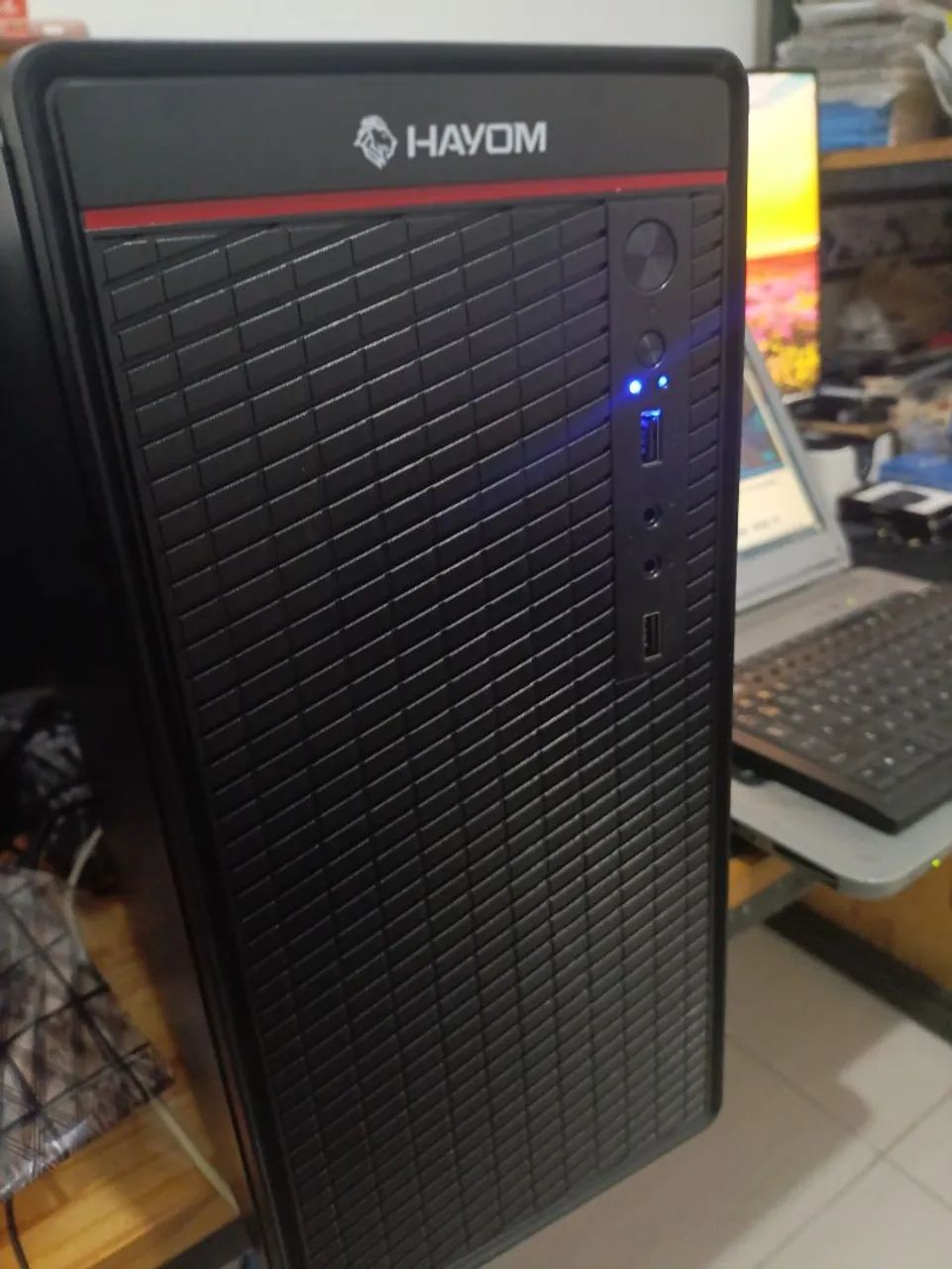 PC Novo + Placa Mãe +Inte Core i3 3ª + 4GB DDR3 + Cooler + SSD NvMe 128GB Sistema Pronto. - Foto 3