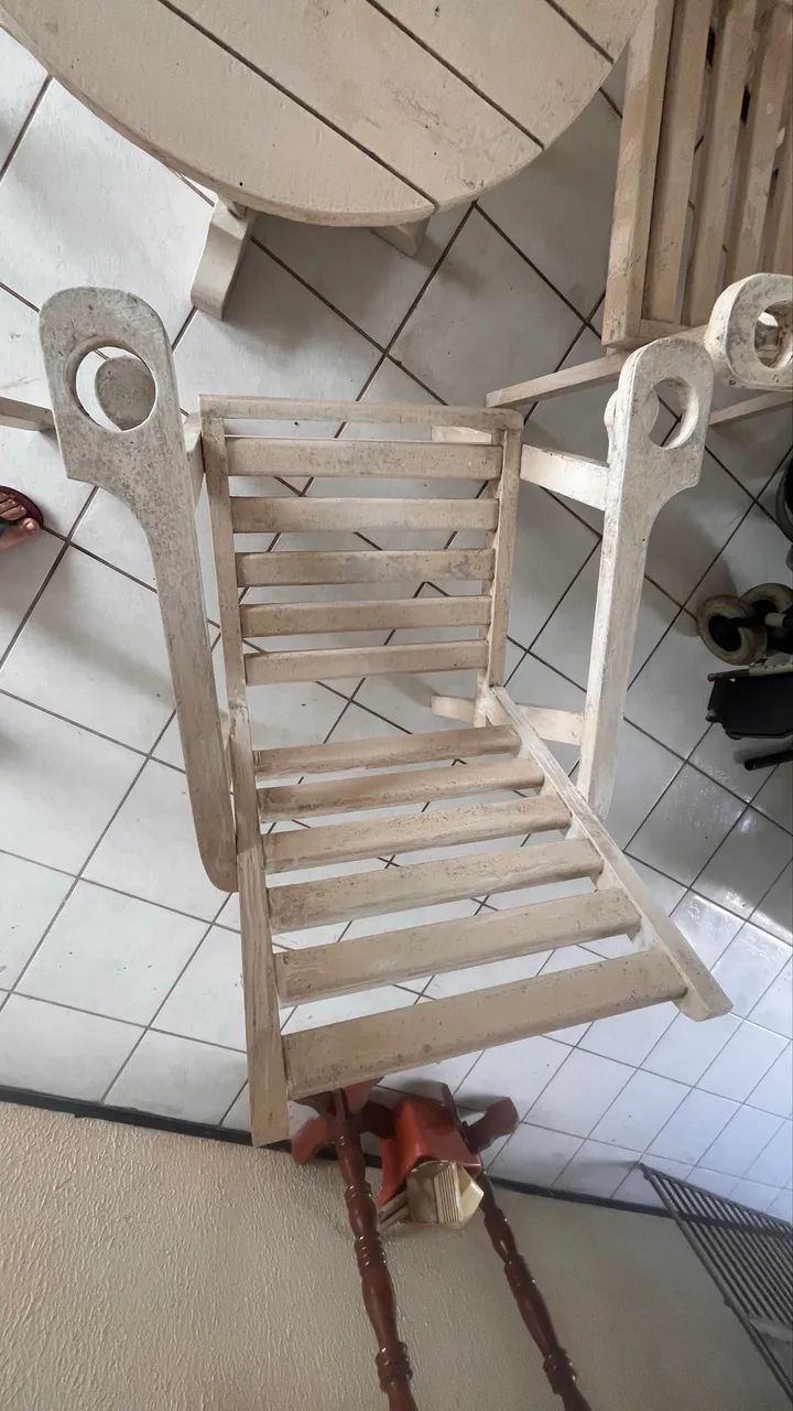 Conjunto de cadeiras de varanda e jardim  - Foto 4