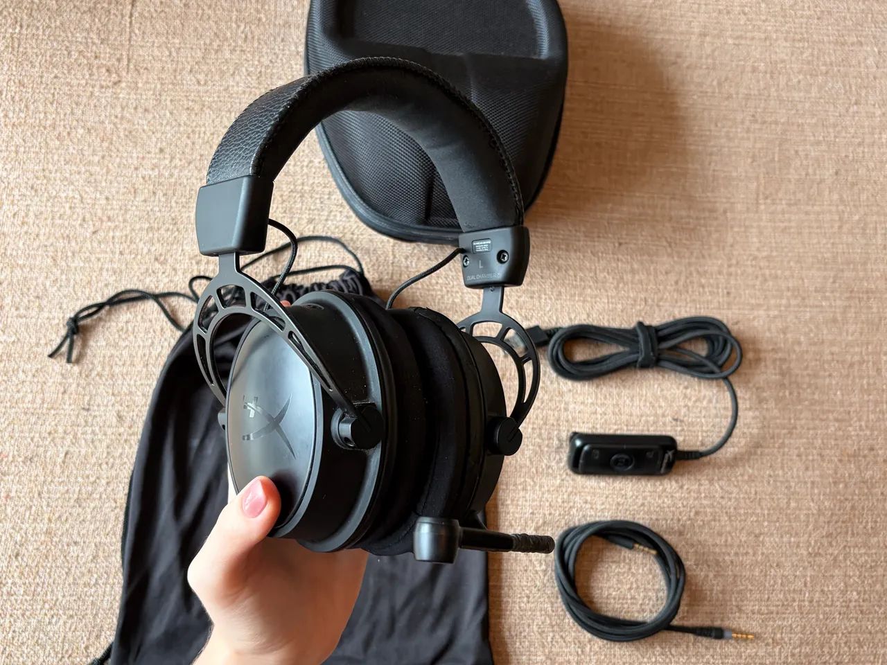 Headset Hyper X Cloud Alpha S Blackout (edição limitada) - Foto 4