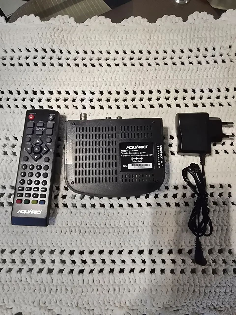 conversor e gravador digital Aquário DTV-5000, testado e funcionando perfeitamente. - Foto 2