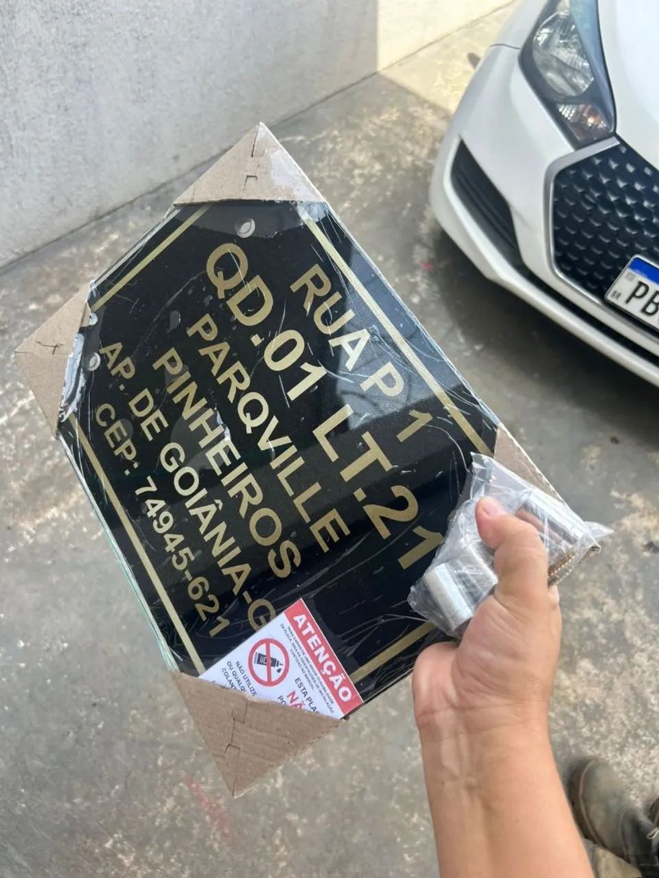 Placa de endereço - Foto 3