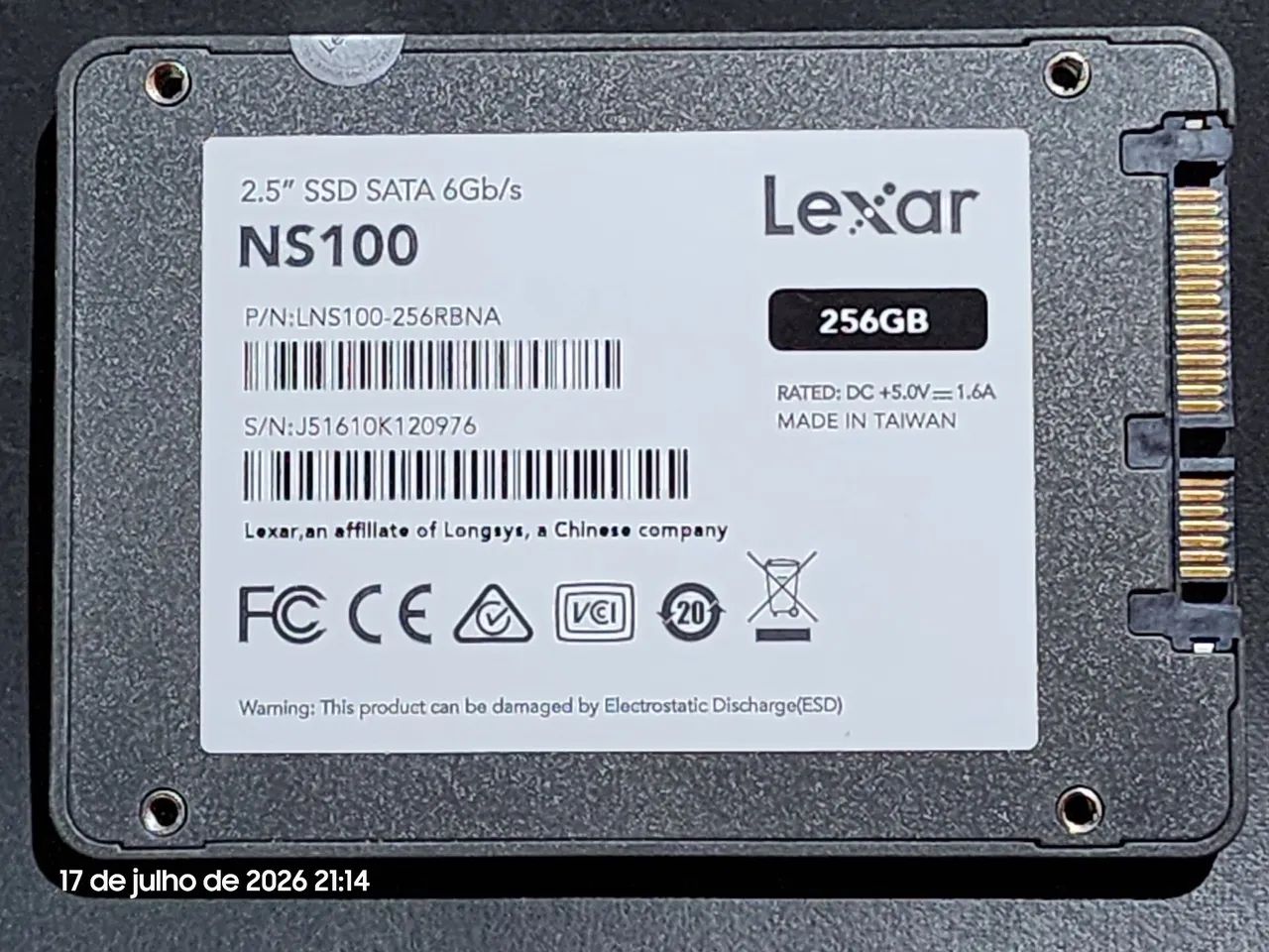 SSD Lexar 240GB - Foto 2
