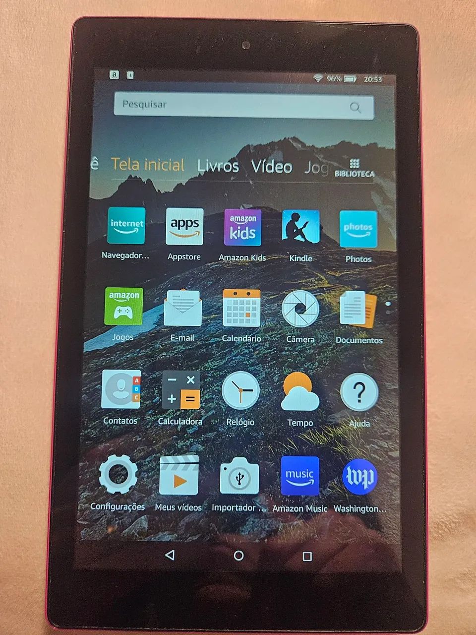 Tablet Amazon Fire HD 8 (sexta geração) 