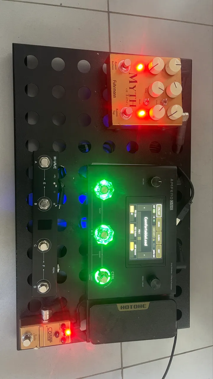 Hotone Ampero Control - Instrumentos musicais - Samambaia Sul