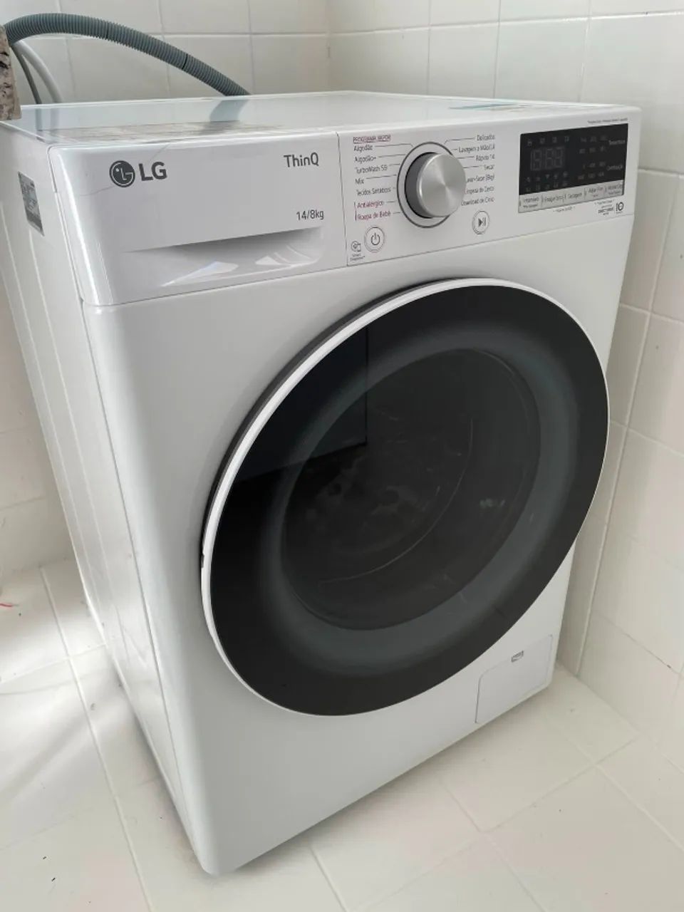 Lava e Seca Smart LG - 14kg Branca - Foto 3