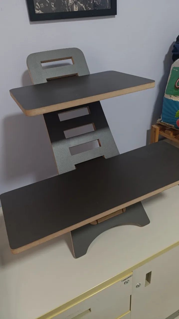 Suporte Standing Desk para Notebook com níveis de altura. - Foto 3