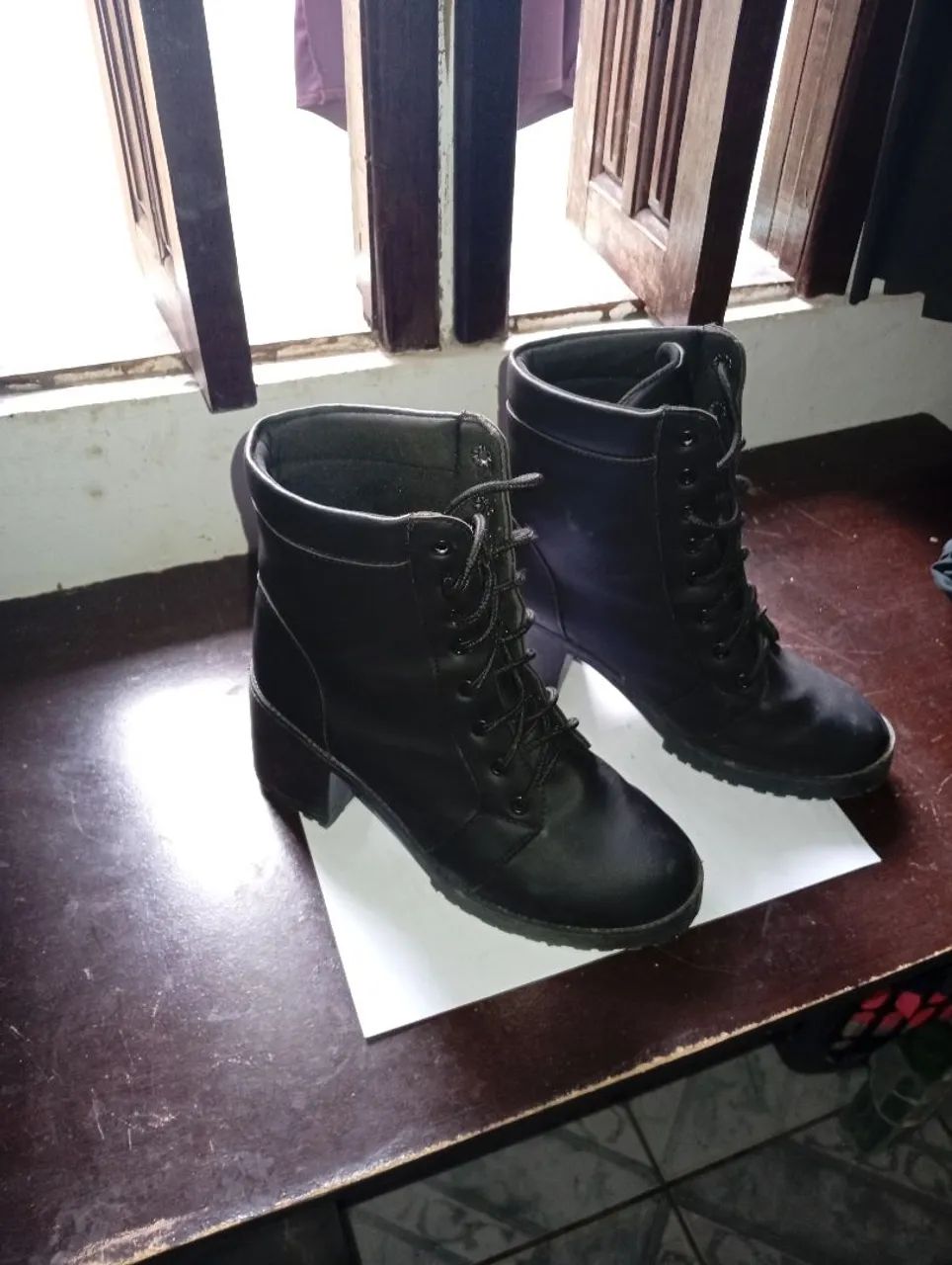 Bota de couro  - Foto 4