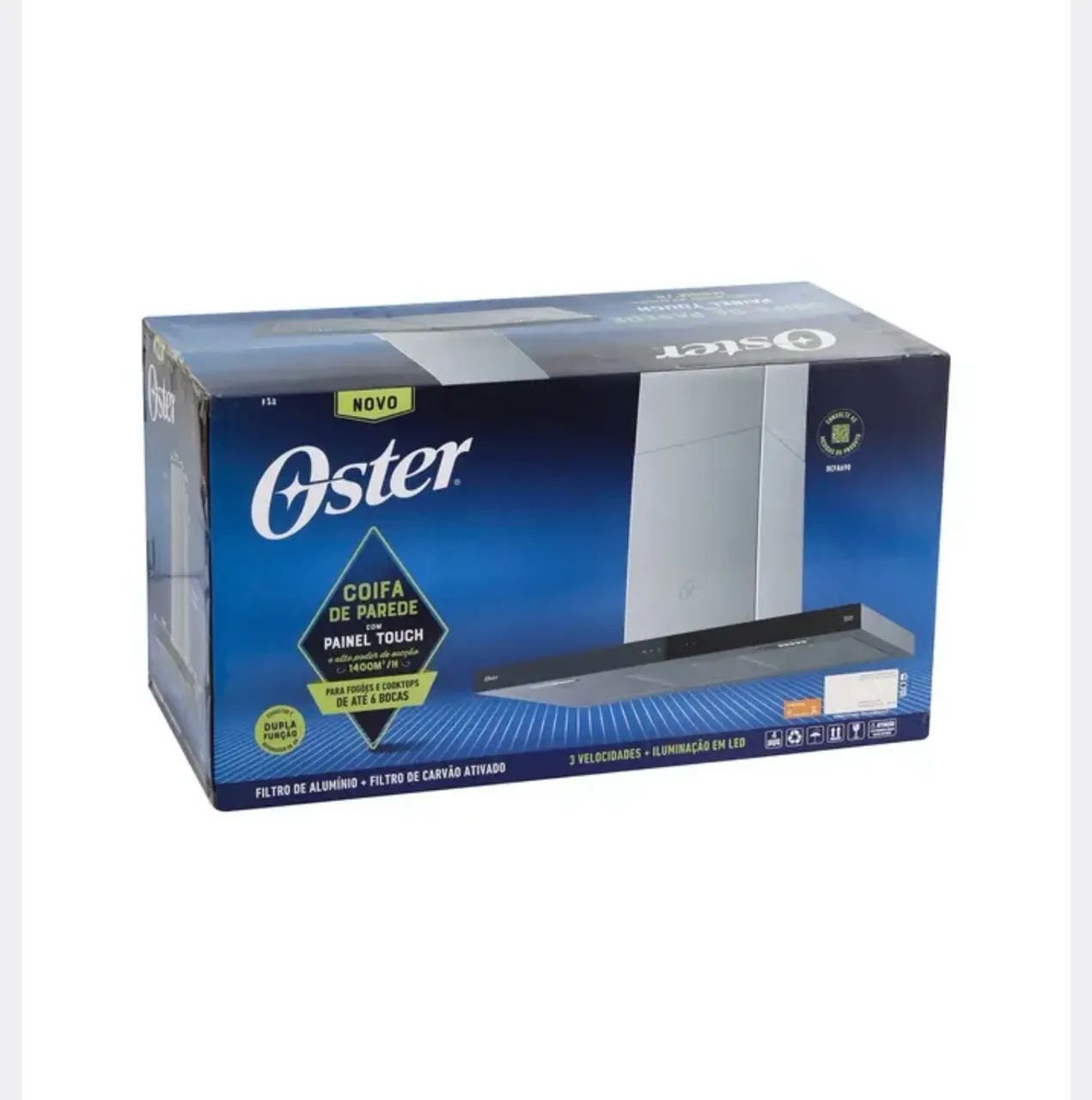 Coifa de parede marca oster (nova)