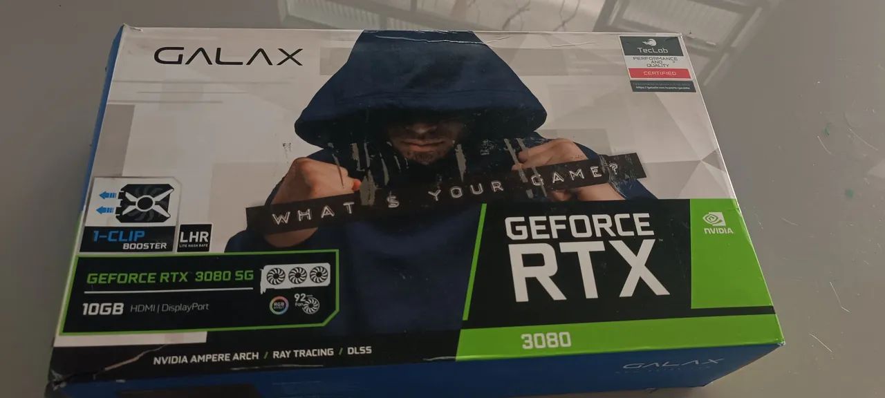 Rtx 3080 10GB da GALAX!