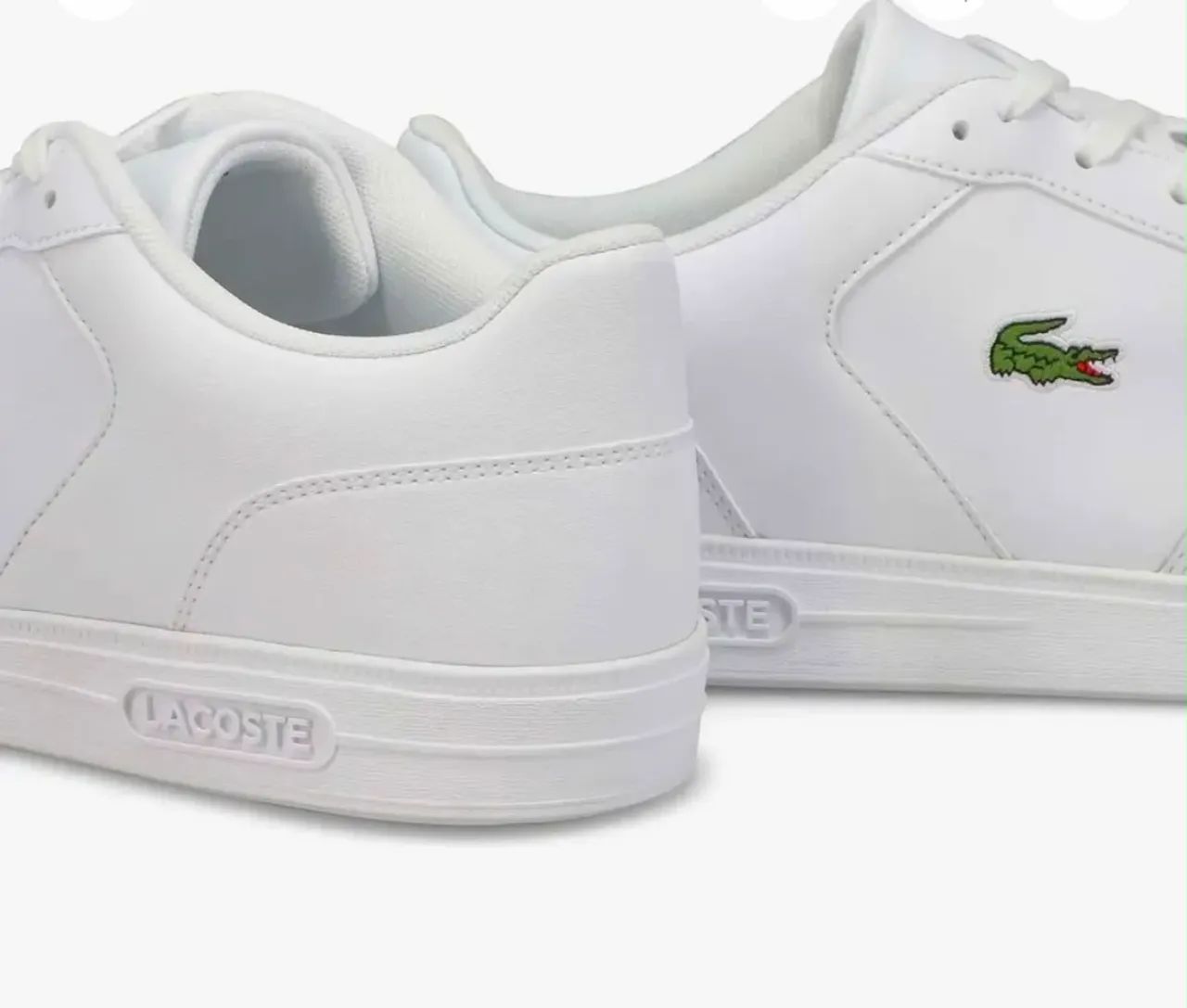 Tênis Lacoste  Branco  - Foto 4