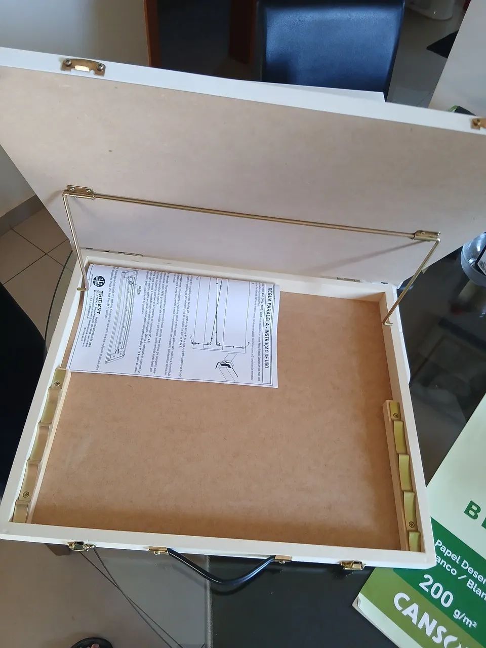 TRIDENT Prancheta para Desenho A3 em excelente estado  - Foto 2