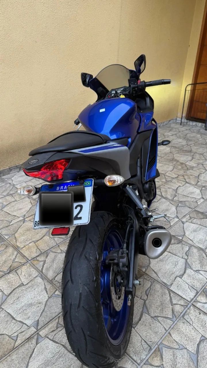 Yamaha YZF R3 ano 2022 Baixo KM - Foto 5