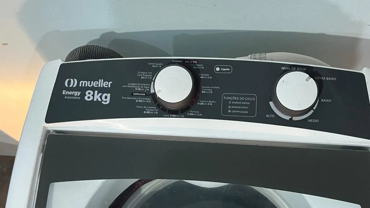 Lavaroupas Mueller Energy 8kg - Foto 4