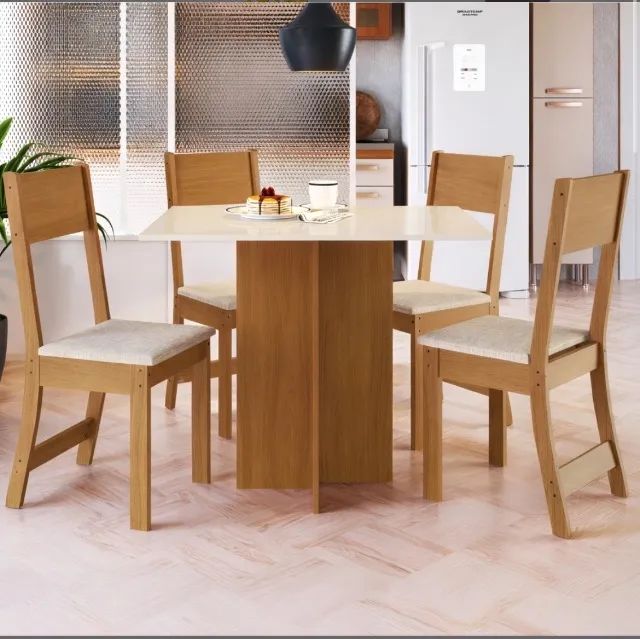 Conjunto de Jantar Lúmina 4 Lugares