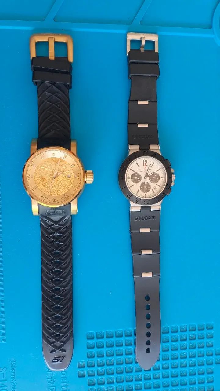 Relógios invicta Yakuza e bvlgari alumínium - Foto 4