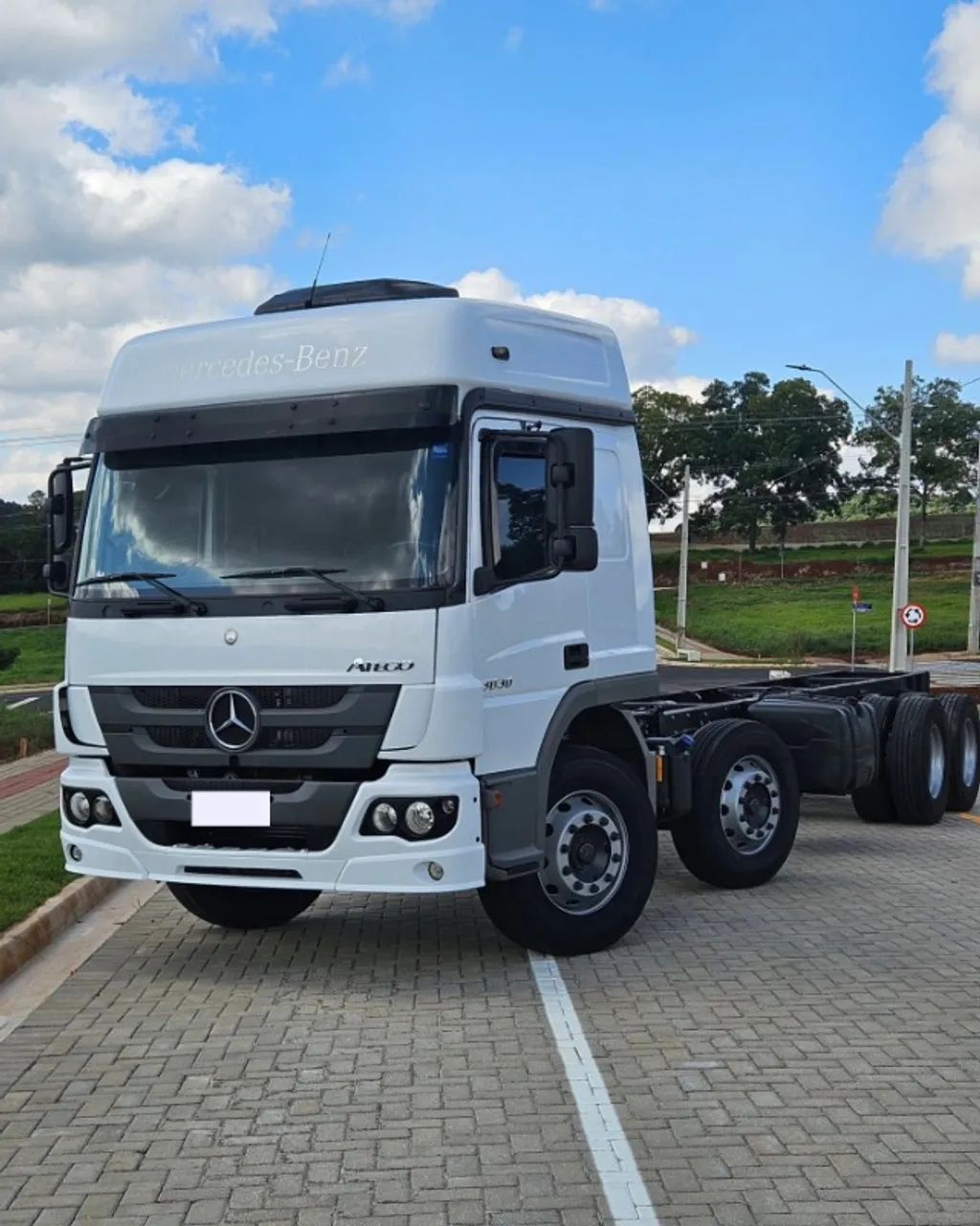 Mb atego 3030 8x2 chassi 2020