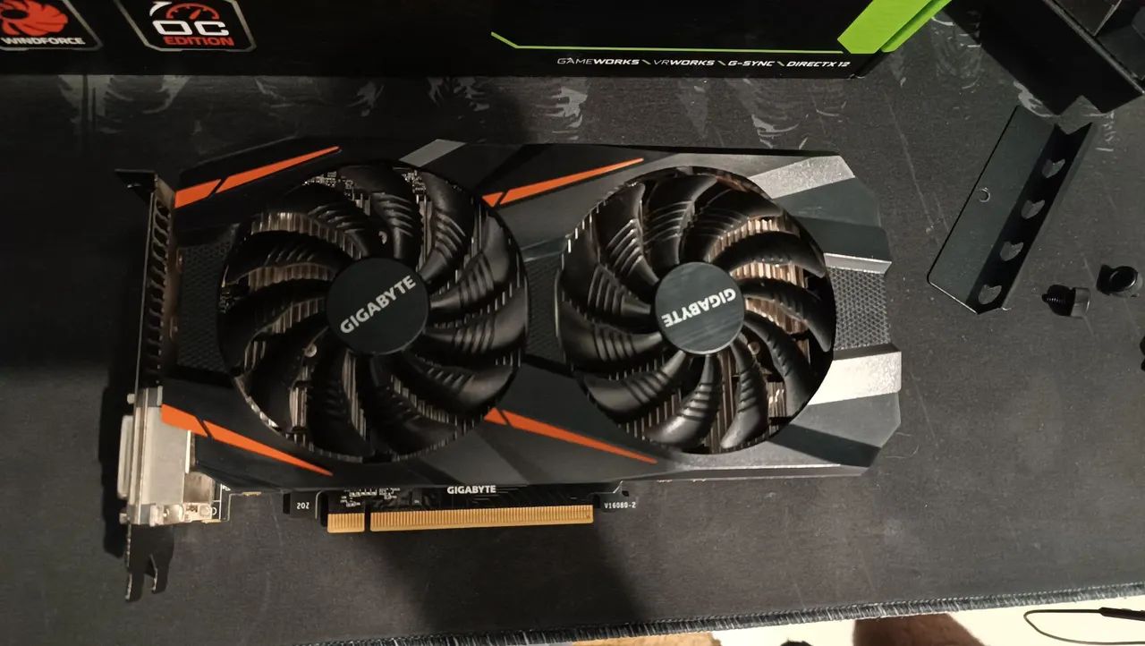 Placa de vídeo GTX 1060 6gb ram, funcionando perfeitamente - Foto 3