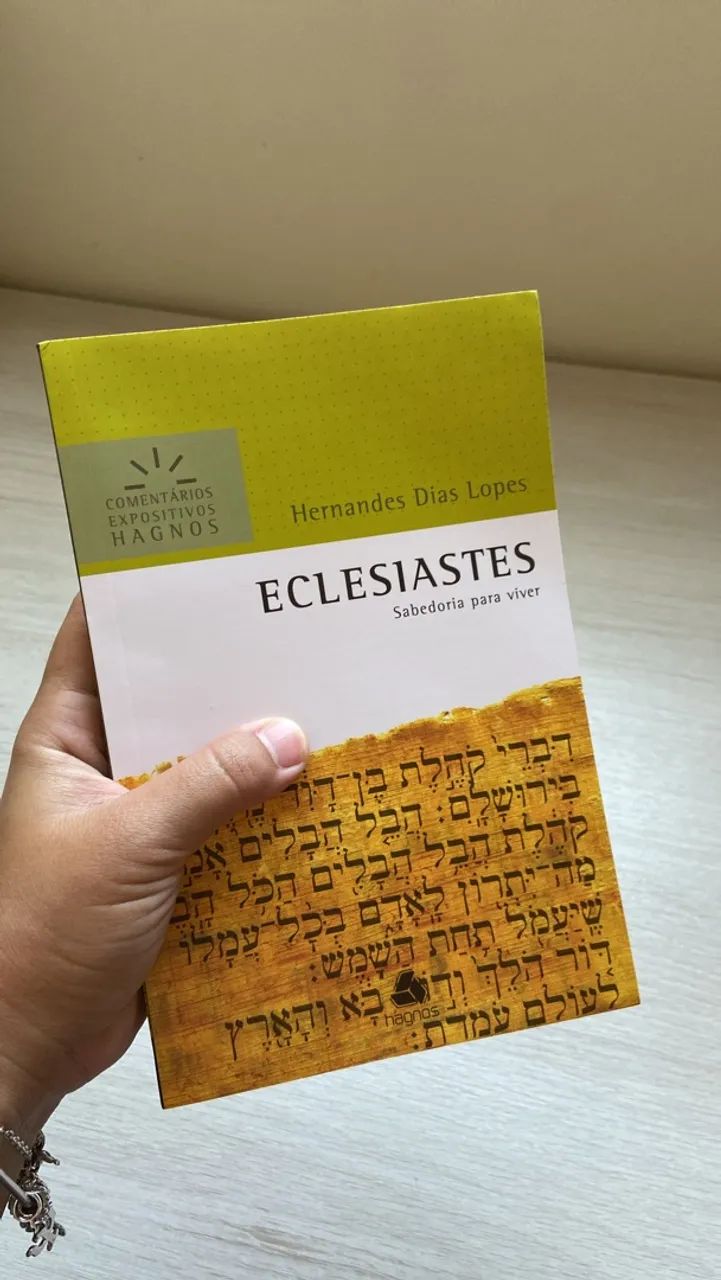 Livro Eclesiastes - Hernandes Dias Lopes