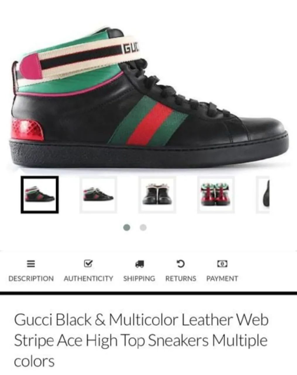 Tênis Gucci  - Foto 2
