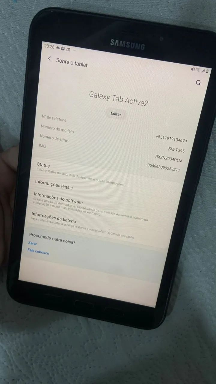 Tablet Galaxy Tab Active Active2 2017 SM-T395 8" - Foto 5