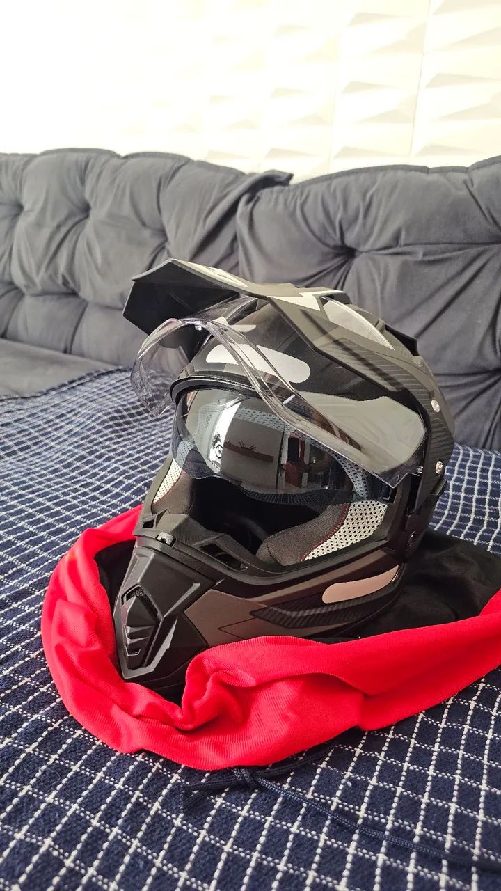 Capacete Helt Cross Vision N°58 - Foto 5