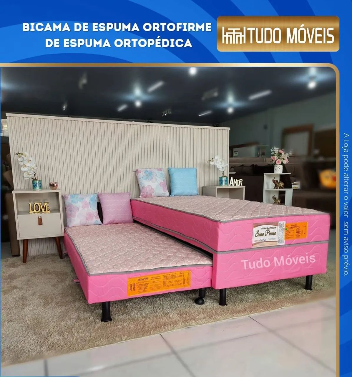 Bicama Solteiro semi ortopédica  - Foto 2