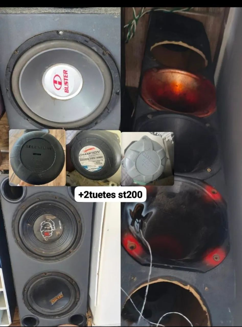 Vendo caixa de som do jeito da imagem
