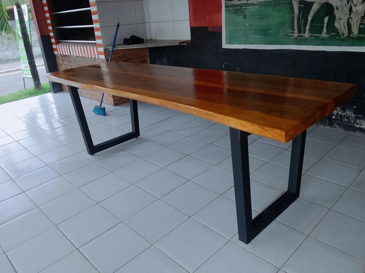 Mesa rústica de bacuri  - Foto 4