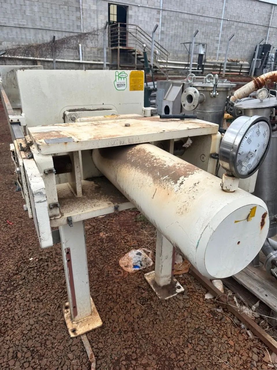 Filtro Prensa Netzsch 800 x 800 Automático 