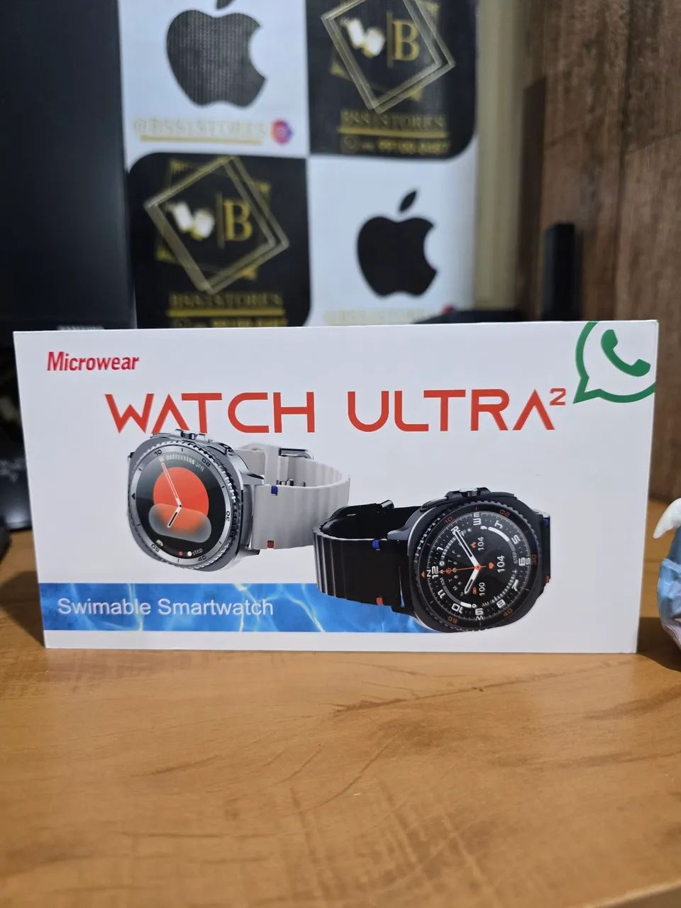 Ultra 2 SmartWatch lançamento preto - Foto 2