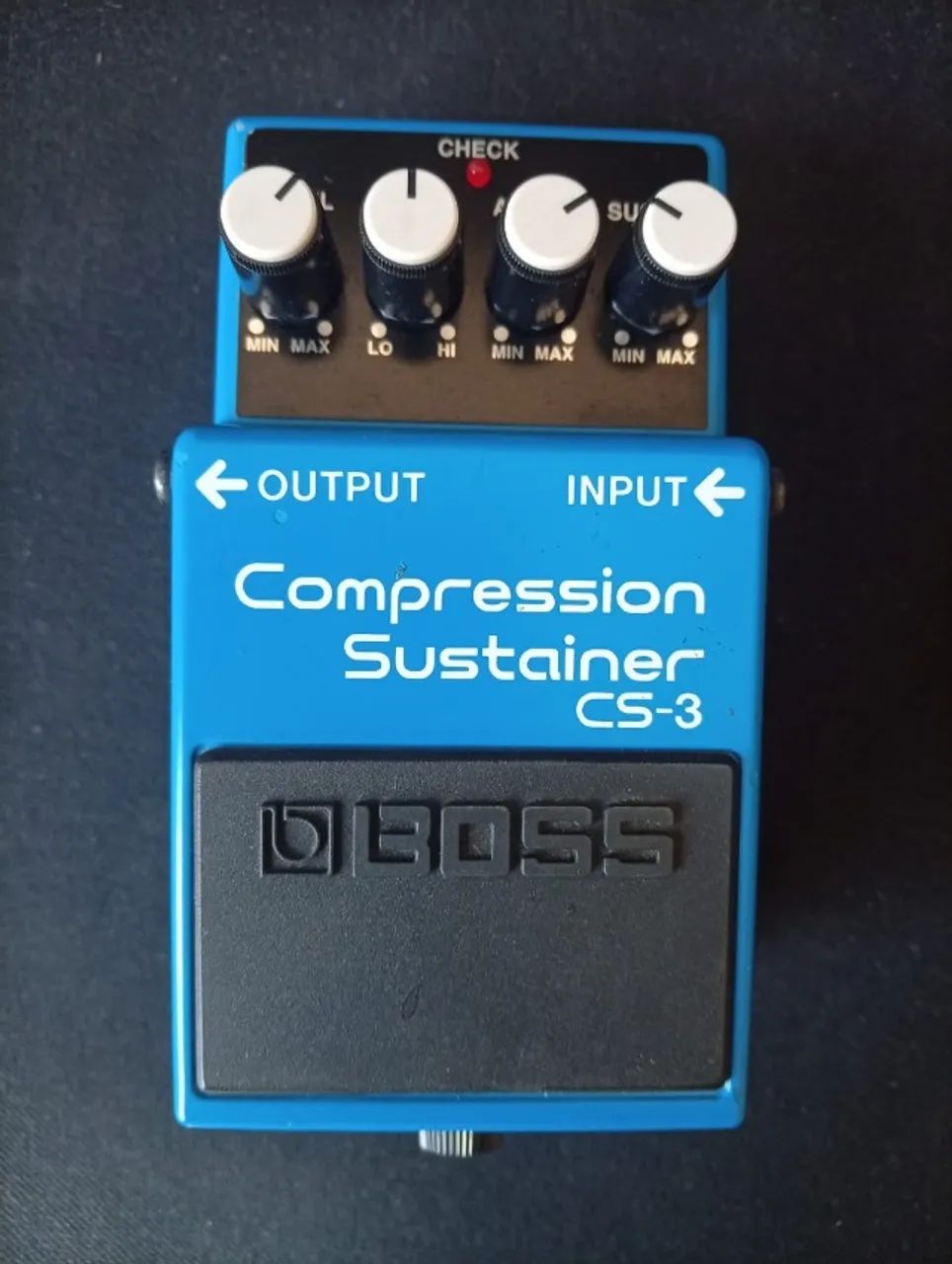 Pedal Boss Compression Sustainer CS-3 - Sem caixa 