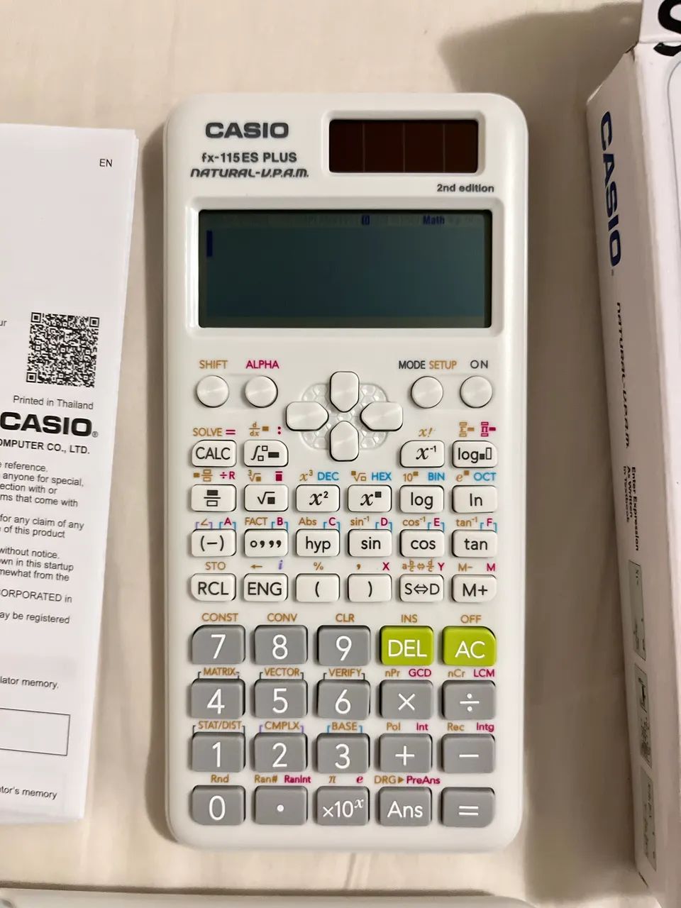 Calculadora científica Casio FX-115ES Plus Branca - Foto 4