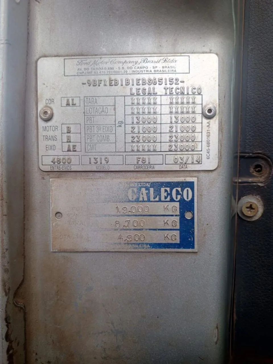 Caminhão ford cargo 1319 - Foto 4
