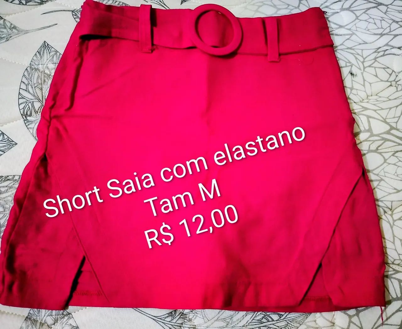Short Saia com elastano 